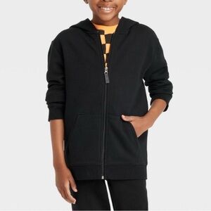 Kid’s Black Hoodie - Boy’s Size Medium